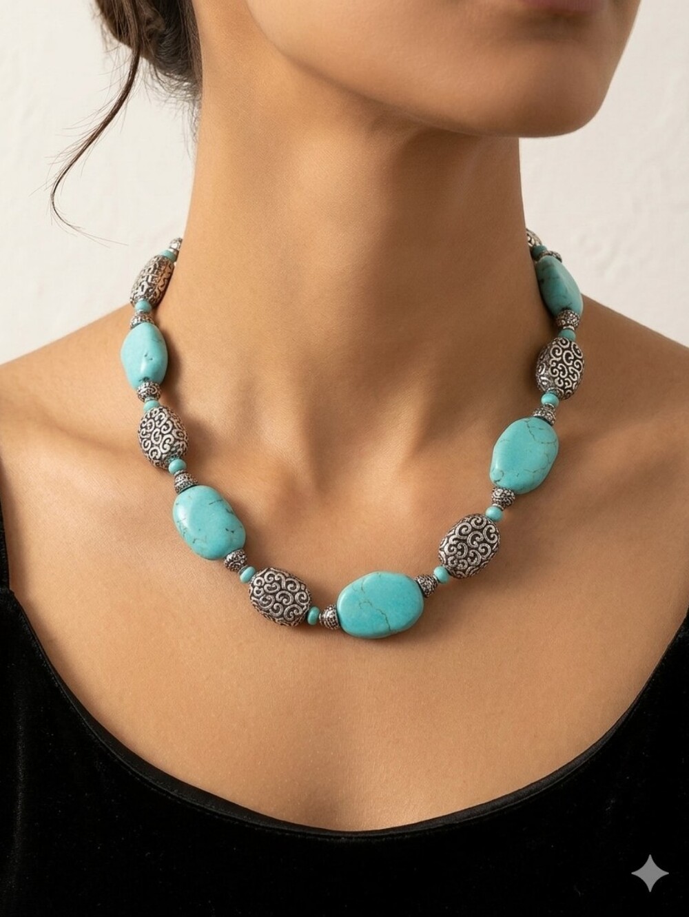 Brighton AQUA STONE‎ NECKLACE
